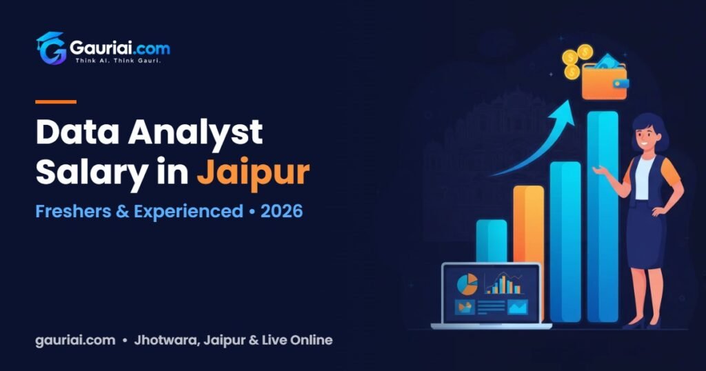 Data Analyst Salary in Jaipur for Freshers and Experienced Professionals – Gauri AI